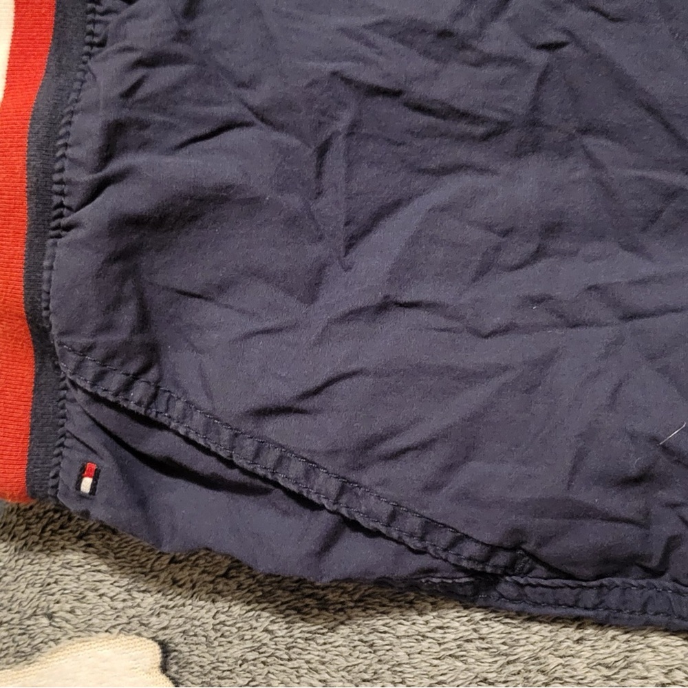 Tommy Hilfiger Navy Sweatshirt with Red Trim